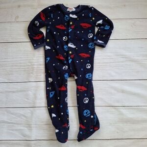 Monkey Bars 24M Fleece Space Themed Sleeper